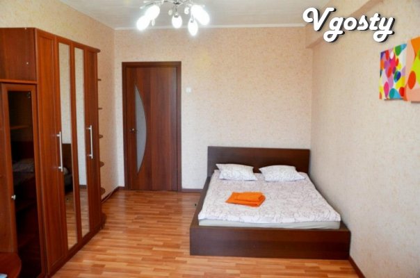 Pryvetlyvaya, gully trehkomnatnaya apartment - Apartments for daily rent from owners - Vgosty