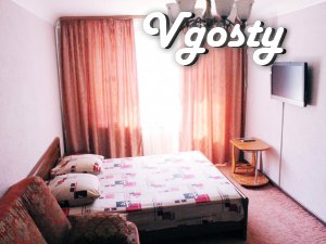 Excellent 1-to apartment in the center of the city, has everything you - Apartments for daily rent from owners - Vgosty