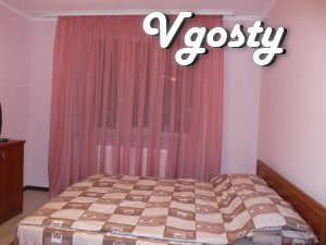 The new apartment in the city center near Panorama Plaza 4 people. Wi- - Apartments for daily rent from owners - Vgosty