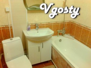 Comfortable apartment in the center, always hot water, new furniture,  - Apartments for daily rent from owners - Vgosty