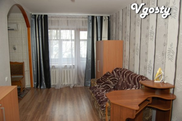 Daily and hourly, 1-room apartment, 73/1 ul.Oktyabrskaya - Apartments for daily rent from owners - Vgosty