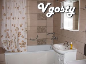 One-bedroom apartment in the LUX class near the bus station with Wi-Fi - Apartments for daily rent from owners - Vgosty