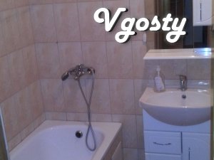 apartment in the center of the city, 3 minutes park, pump room, cozy p - Apartments for daily rent from owners - Vgosty