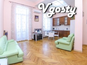 One-bedroom spacious studio in the center of Kiev - Apartments for daily rent from owners - Vgosty