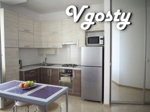 Modern 1-bedroom suite at the sea in Omega +7 (978) 715-55-26 - Apartments for daily rent from owners - Vgosty