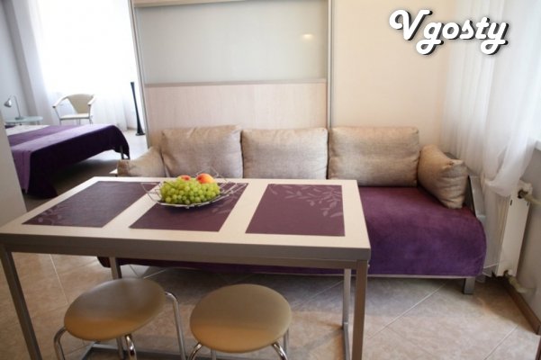 Modern 1-bedroom suite at the sea in Omega +7 (978) 715-55-26 - Apartments for daily rent from owners - Vgosty