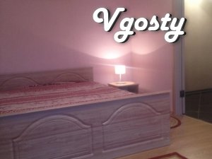 CENTER to the pump room 10min - Apartments for daily rent from owners - Vgosty