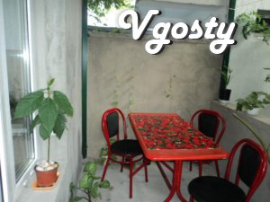 House with besedochkoy for 3 people to the sea 10 - Apartments for daily rent from owners - Vgosty