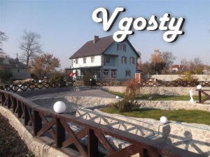 A house with a bath. Volleyball, children's playground - Apartments for daily rent from owners - Vgosty