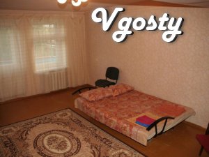 Center of Dnepropetrovsk, ul.Plehanova - Apartments for daily rent from owners - Vgosty